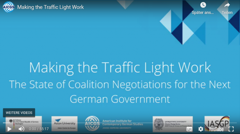Making the Traffic Light Work – The State of Coalition Negotiations