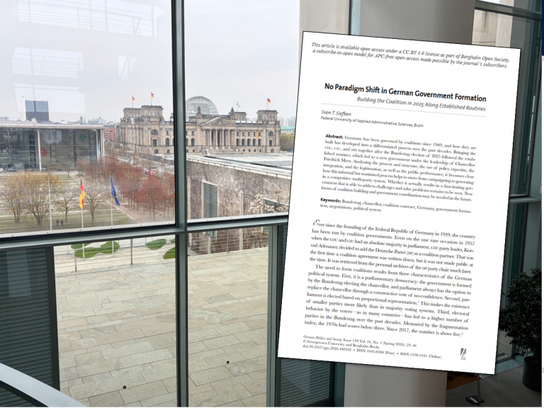 Routines of German Government Formation